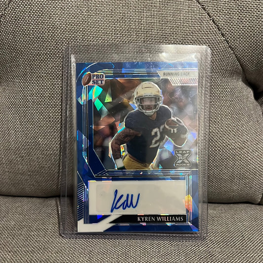 Kyren Williams Autographed Rookie Card