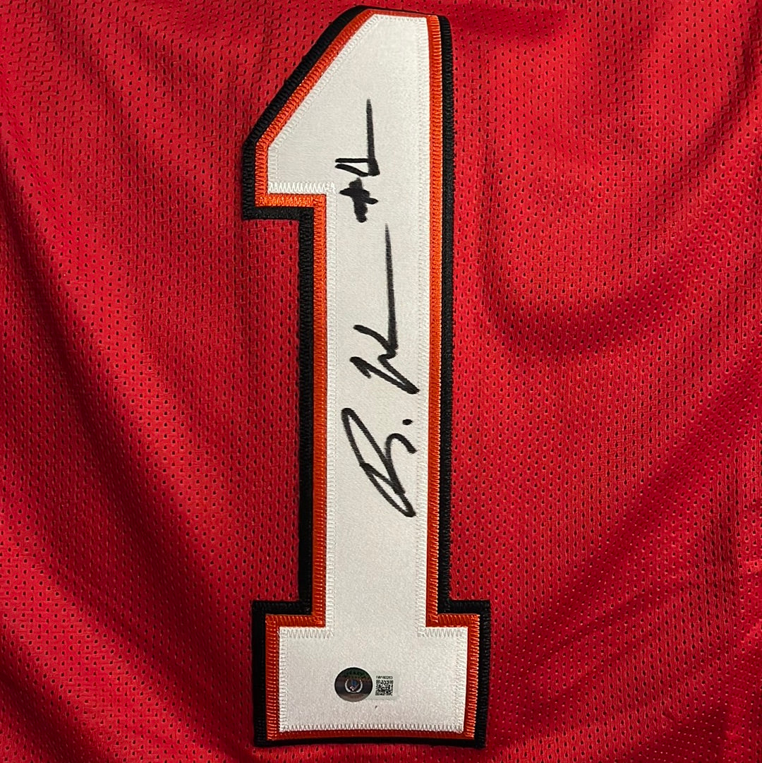 Rachaad White Custom Signed Bucs Jersey