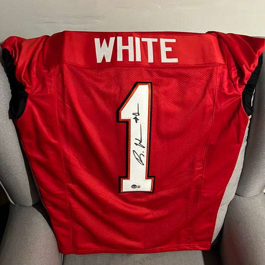 Rachaad White Custom Signed Bucs Jersey